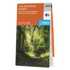 Wandelkaart - Topografische kaart 245 OS Explorer Map National Forest | Ordnance Survey