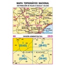 Topografische kaart 846-I Biar | CNIG - Instituto Geográfico Nacional1