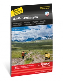 Wandelkaart Hoyfjellskart Jämtlandstriangeln | Zweden | Calazo