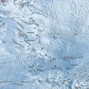 Wandkaart 20091 Antarctica Satellite Map, 78 x 50 cm | National Geographic