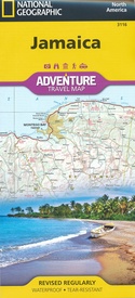 Wegenkaart - landkaart Adventure Map Jamaica | National Geographic