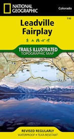 Wandelkaart - Topografische kaart 110 Trails Illustrated Leadville Fairplay | National Geographic