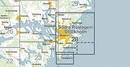 Fietskaart 28 Cykelkartan Södra Roslagen south - Stockholm | Norstedts