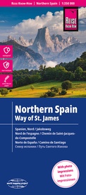 Wegenkaart - landkaart Spanje Noord - Sint Jacobsroute | Reise Know-How Verlag