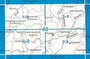 Wandelkaart - Topografische kaart 40/5-6 Topo25 Chastre - Gembloux | NGI - Nationaal Geografisch Instituut