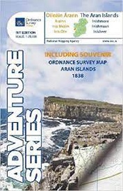 Wandelkaart Adventure Series Aran Islands | Ordnance Survey Ireland