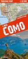 Wandelkaart Trekking map Lake Como - Lago di Como | TerraQuest