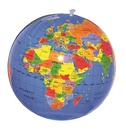 Opblaasbare wereldbol - globe New globe  | Caly Toys