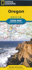 Wegenkaart - landkaart State Guide Map Oregon | National Geographic