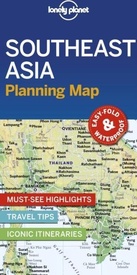 Wegenkaart - landkaart Planning Map Southeast Asia Planning Map | Lonely Planet