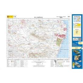 Topografische kaart 1094-I El Castillo (Fuerteventura) | CNIG - Instituto Geográfico Nacional1