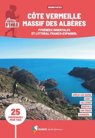 Wandelgids Côte Vermeille & Massif Albères sentiers émilie 25 prom. | Rando Editions