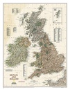 Wandkaart 20442 Britain and Ireland - Groot Brittannië en Ierland antiek, 60 x 76 cm | National Geographic Wandkaart 20442 Groot Brittannië en Ierland antiek, 60 x 76 cm | National Geographic