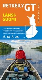 Fietskaart Länsi-Suomi | Finland West | Karttakeskus