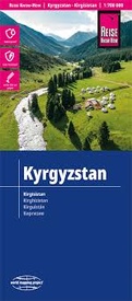 Wegenkaart - landkaart Kyrgyzstan - Kirgizië | Reise Know-How Verlag