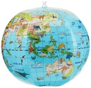 Opblaasbare wereldbol - globe Inflatable globe 30 cm animals | Caly Toys