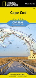 Wandelkaart - Topografische kaart 250 Cape Cod | National Geographic