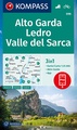 Wandelkaart 096 Alto Garda - Ledro - Val di Sarca | Kompass