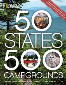 Campinggids - Campergids 50 States -  500 Campgrounds USA en Canada | National Geographic