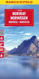 Wegenkaart - landkaart Noorwegen - Norge - Norway | Marco Polo