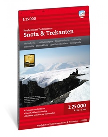 Wandelkaart Hoyfjellskart Snota - Trekanten | Noorwegen | Calazo