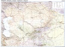 Wegenkaart - landkaart Kazakhstan - Kazachstan | Gizi Map