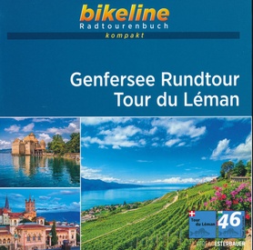 Fietsgids Bikeline Radtourenbuch kompakt Genfersee Rundtour - Tour du Leman - Meer van Geneve | Esterbauer