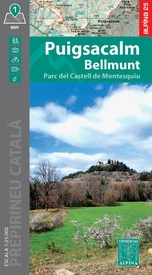 Wandelkaart Puigsacalm Bellmunt - | Editorial Alpina