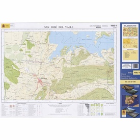 Topografische kaart 1063-I San José del Valle | CNIG - Instituto Geográfico Nacional1