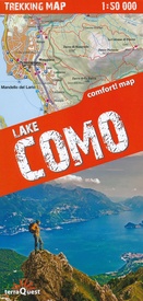 Wandelkaart Trekking map Lake Como - Lago di Como | TerraQuest