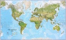 Wereldkaart 70ML Environmental, 136 x 86 cm | Maps International Wereldkaart 70P Environmental, 136 x 86 cm | Maps International