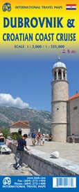 Stadsplattegrond - Wegenkaart - landkaart Dubrovnik & Croatian Coast Cruise | ITMB