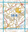 Topografische kaart - Wandelkaart 58B Panningen | Kadaster