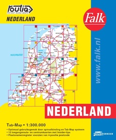 Wegenatlas Routiq autokaart Nederland Tab Map | Falk