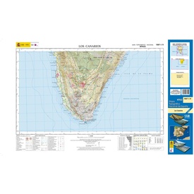 Topografische kaart 1087-I/II Los Canarios (La Palma) | CNIG - Instituto Geográfico Nacional1