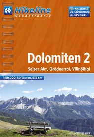 Wandelgids 2 Hikeline Dolomieten Dolomiten 2 | Esterbauer