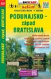Fietskaart 227 Podunajsko západ, Bratislava | Shocart