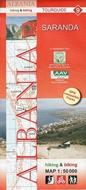 Wandelkaart - Fietskaart 9 Saranda | Huber Verlag