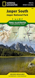 Wandelkaart - Wegenkaart - landkaart 902 Jasper South National Park | National Geographic