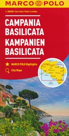 Wegenkaart - landkaart 12 Campanië - Kampanien - Basilicata | Marco Polo