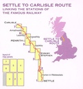 Wandelkaart Settle to Carlisle Way | Harvey Maps