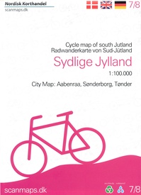 Fietskaart 7 Sydlige Jylland - Zuid Jutland (Denemarken) | Scanmaps