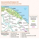 Wandelkaart - Topografische kaart 252 OS Explorer Map Norfolk Coast East | Ordnance Survey