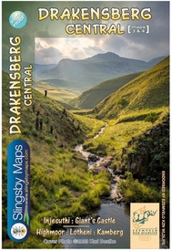 Wandelkaart 3&4 South Africa: Drakensberg Central | Slingsby Maps