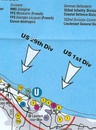 Historische Kaart Major & Mrs Holt's Battle Map of The Normandy D-Day Landing Beaches | Pen and Sword publications