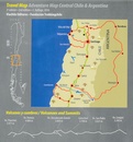 Wegenkaart - landkaart - Fietskaart Adventure Map Central Chile & Argentina | Viachile Editores