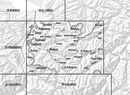 Fietskaart - Topografische kaart - Wegenkaart - landkaart 34 Vorarlberg | Swisstopo