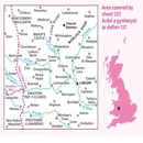 Wandelkaart - Topografische kaart 137 Landranger Ludlow & Church Stretton, Wenlock Edge | Ordnance Survey