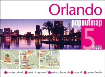 Stadsplattegrond Popout Map Orlando | Compass Maps