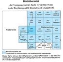 Topografische kaart L3308 Meppen - Niedersachsen | LGL Niedersachsen